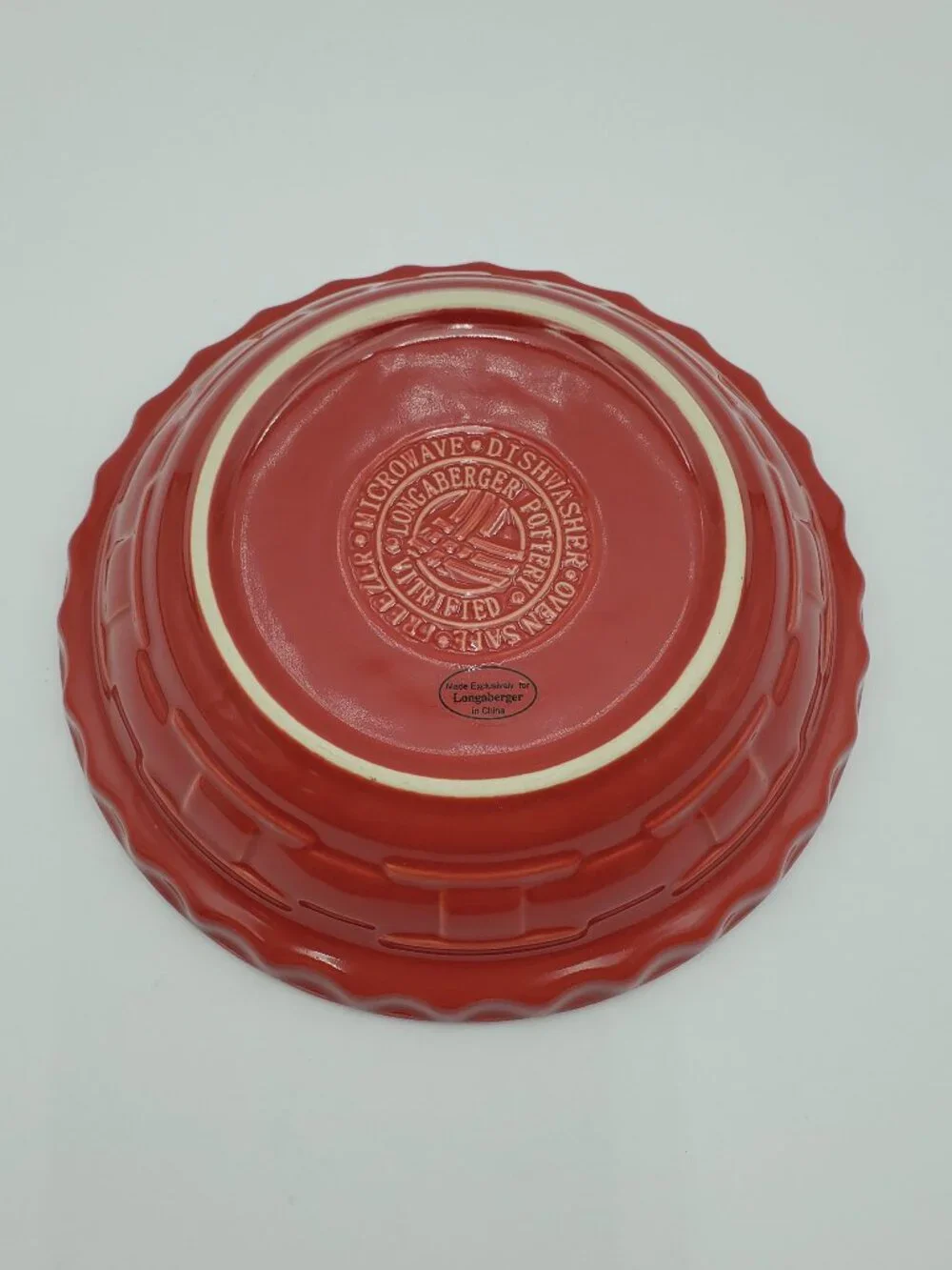 Longaberger Woven Traditions Tomato Red 7